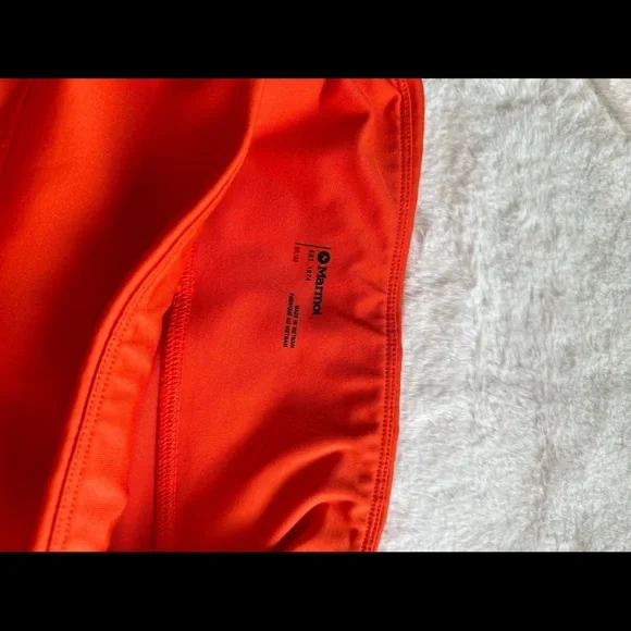 Marmot ladies Orange Leggings - Picture 4 of 9